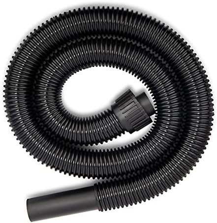 Stanley 25-1203 Wet/Dry Vacuum Hose 1-1/4 in, 4 ft Fit for 1-2 Gallon Wet/Dry Vacuum Cleaners, Black