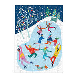 Galison Louise Cunningham Merry and Bright 12 Days of Christmas Advent Puzzle Calendar from Galison - Includes 12 80-Piece Puzzles, 5” x 7” Each, Unique Holiday Jigsaw Puzzle Set, Great Gift Idea