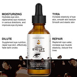 Caffeine Eye Serum - with EGCG, Vitamin C, Hyaluronic Acid, Collagen, Caffeine Eye Lift Serum - Reduces Puffiness, Dark Circles, Under Eye Bags, Wrinkles and Fine Lines Around The Eyes (60ml)