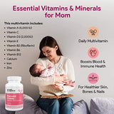 Nutri Supreme Prenatal Vitamin, Chewable Prenatal Vitamins for Women with 800 MCG of Folate, Complete Pregnancy Multivitamin with Iron, Kosher, Cherry Flavor, 90 Count