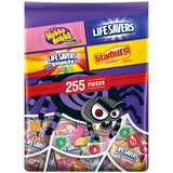 STARBURST, LIFE SAVERS & HUBBA BUBBA Max Halloween Candy Variety Pack, 255 Ct Bulk Bag