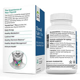Terry Naturally Thyroid Care Plus - 120 Capsules - with Iodine + L-Tyrosine + Selenium - Promotes Energy & Metabolism - Non-GMO, Gluten Free, Kosher - 60 Servings