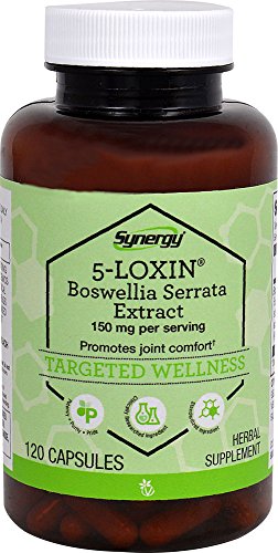 Vitacost Synergy 5-Loxin®-AKBA Boswellia Extract -- 150 mg per serving - 120 Capsules