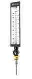 WGTC Thermometer AS5H909 9" Scale, 3-1/2" Stem Length, -40/110°F Temperature Range Blue Spirit Filled Industrial Thermometer with ABS Case, and Adjustable Angle Stem