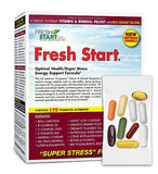 Fresh Start Complete Daily Vitamin Pack | Energy Booster & Stress Support | Vitamin A, B, C, D, E, B12, Minerals, Amino Acids, Omega-3-6-9, Panax Ginseng, Super Greens (30 Packets)