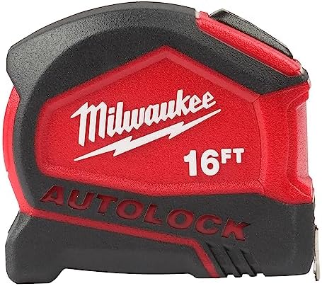 Milwaukee measure tape TAPE MEASURE AUTOLOCK 16FT