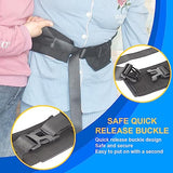 Gait Belt Transfer Belt with Handles,Gait Belts for Seniors Transfer Belt with 7 Handles Adjustable Size 30-50", Gate Belt for Elderly Lift Belts with Quick Release Buckle