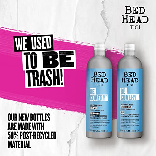 Bed Head by TIGI Shampoo & Conditioner For Dry Hair Recovery With Prickly Pear Cactus Extract 2 x 25.36 fl oz,Citrus