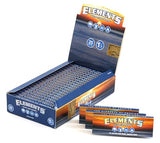 Elements 1.25 1 1/4 size Ultra Thin Rice Rolling Paper full box of 25