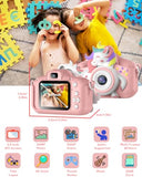 Kids Camera for 3-8 Years Old Toddlers Childrens Boys Girls Selfie Camera 20.0 MP HD 1080P IPS Screen Dual Digital Toy Camera for Kids Christmas Birthday Gifts