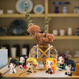 LepiBat Gems Set of 6 Anime Figures Set, Anime Stuff Assembled Action Figures Toy Set for Birthday Christmas and Fan Collection