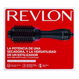 REVLON One-Step Volumizer Original 1.0 Hair Dryer and Hot Air Brush, Black