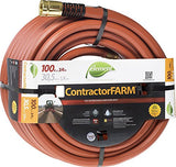 SWAN Products ELCF34100 Garden Hose, 100 ft, Red