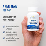 Nordic Naturals Men’s Multivitamin One Daily - Bone, Energy, & Blood-Vessel Support - Immunity Supplement - 20 Essential Nutrients - 30 Tablets - 30 Servings