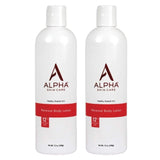 Alpha Skin Care Revitalizing Body Lotion with 12% Glycolic AHA, Simple and Effective Multi-Purpose Daily Moisturizer Hydrates and Exfoliates with Anti-Aging, 12 Oz (Pack of 2)