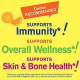 WellYeah Organic Vitamin C + D3 + Zinc Gummies - Immune Boosting, Antioxidant-Rich, and Bone Health Supporting, USDA Organic, Vegan, and Non-GMO - Gluten-Free, Nut-Free Gummy - 60 Count
