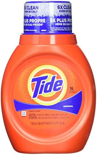 Tide 760838 Liquid Laundry Detergent, Original, 16 Loads, 25 fl oz