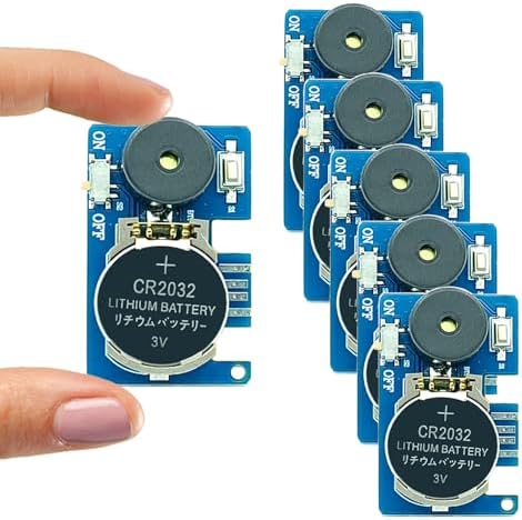 NewNoiseWar-Cricket Noise Maker Prank (6 Pcs), Hidden Pranks Beeping Several Months, Funny Office Pranks for Adults