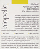 Biopelle Tensage Growth Factor Advanced Cream Face Moisturizer with SCA 6 Biorepair Index, 1 Oz