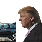 Toogod Trump 2024 Car Window Decal Window Cling Automotive Sticker for Vehicles(for Left Side)