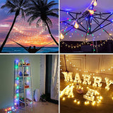 OMIKA 18 Colors Indoor String Lights with Remote, 16.5ft 50LED String Lights Bedroom USB Plug in, Color Changing Christmas Lights Hanging for Dorm Classroom Tapestry Party Garden Patio Wall Xmas Décor