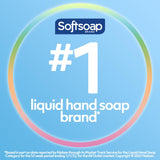 Softsoap Antibacterial Liquid Hand Soap Refill, Refreshing Clean, Moisturizing Hand Soap, 1 Gallon,White