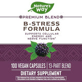 Nature's Way Premium Blend B-Stress Formula 100 vegan capsules