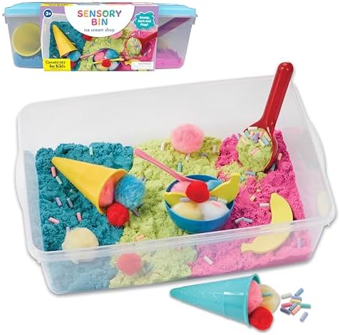 Creativity for Kids Sensory Bin: Bake Shop - Pretend Play Kindergarten Learning Activities, Sensory Toys for Kids Ages 3-4+, Toddler Gifts for Girls and Boys