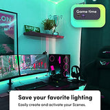 LIFX Lightstrip Color Zones, Wi-Fi Smart LED Light Strip, Full Color with Polychrome Technology™, No Bridge Required, Works with Alexa, Hey Google, HomeKit and Siri, 80" Kit