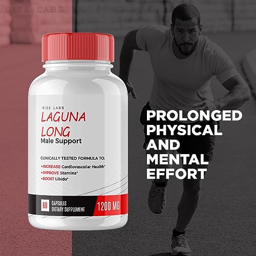 (2 Pack) Laguna long male supplement, Laguna long reviews, Laguna long for men, lagunalong pills for enchantment, laguna power, stamina support, laguna pills, pastillas de laguna (120 capsules)