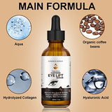 Caffeine Eye Serum - with EGCG, Vitamin C, Hyaluronic Acid, Collagen, Caffeine Eye Lift Serum - Reduces Puffiness, Dark Circles, Under Eye Bags, Wrinkles and Fine Lines Around The Eyes (60ml)