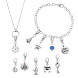 Christmas 2023 Advent Calendar '12 Days of Joy' Bracelet, Necklace, Charms, Crystals Jewelry for Girls age 4-14 kids