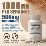 Glucan Elite – 85% Beta 1,3D Glucan 500mg - 60 vcaps | 85% Minimum Active 1,3 Linkage Ultra-Potency Beta Glucan – Highest Bioavailability with BGF-Immune (Pack of 3)