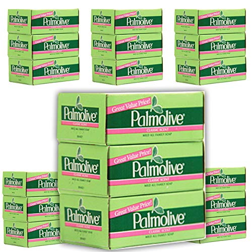 Palmolive Soap Bar, Classic Scent 3.2 Oz, All Family Hand & Bath Soap (18 bars)