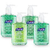 PURELL Advanced Hand Sanitizer Soothing Gel, Fresh Scent, 8 fl oz Pump Bottle (Pack of 4), 9674-06-ECDECO