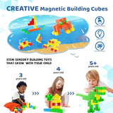 Magnetic Blocks for Toddler Toys,1.18 Inch Large Magnetic Cubes,STEM Preschool Learning Sensory Montessori Outdoor Travel Building Christmas Toys Gifts for 3 4 5 6 Year Old Kids Boys Girls (28pcs)