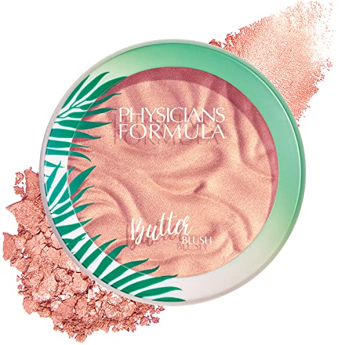 Physicians Formula Murumuru Butter Blush Makeup Powder, Natural Glow, Dermatologist Approved, Vegan