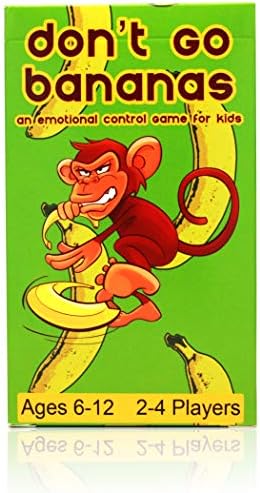 da Vinci's Room Don't Go Bananas - A CBT Therapy Game for Kids to Work on Controlling Strong Emotions - Counseling Games, Therapy Toys, Social Skills Games for Kids