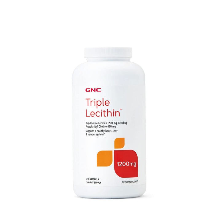 GNC Triple Lecithin - 240 Softgels (240 Servings)