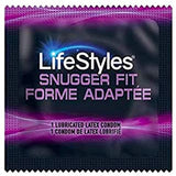 LIFETYLES Snugger Fit Condoms. 25 Pieces. Latex, Lubricated