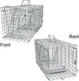 2-Pack H&B Rat Trap,Mouse Traps,Humane Live Animal Trap Cage,14.2x7.9x7.9inch,Work for Indoor and Outdoor,Catch and Release Stray Cats,Squirrels and Rodents,Medium(Silver)