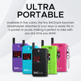 BACtrack Keychain Breathalyzer (Purple) | Ultra-Portable Pocket Keyring Alcohol Tester for Personal Use