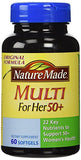 Nature Made Multi for Her 50+, 60 Softgels