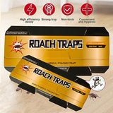 Roach Trap Sticky Glue Traps (20 Pack) for Cockroach and Bugs | Long Lasting and Strong Sticky Cockroach Catcher | Non-Toxic | No Need to Chase a Cockroach with Your Shoe at Hand!