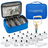 Cupping Warehouse 20-Piece POLY CUPS™ Polycarbonate Cupping Therapy Set | Durable & Lightweight | PT, Physio Myofascial Cupping Kit for Massage Therapy,