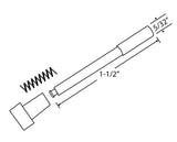 COTTONWOOD HARDWARE White CAPS, Window Screen Plunger Latches, 5/32" X 1-1/2", 25-Pack