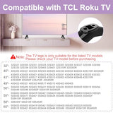 (Upgraded Version) TV Stand Base for TCL Roku TV Legs, Replacement for TCL 32" 40" 43" 49" 50" 55" 65" 32S359 32S355 40S355 43S455 50S525 55S435 65S455 Roku TV Legs Replacement for TCL TV with Screws