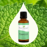Plant Therapy Peppermint Essential Oil 30 mL (1 oz) 100% Pure, Undiluted, Natural Aromatherapy for Diffuser & Topical Use, Relaxation, Digestion, Respiratory, & Massage, Peppermint Oil for Skin & Hair