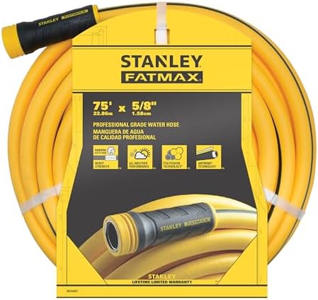Stanley BDS6651 Garden Hose, 75' x 5/8"