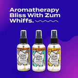 Zum Mist Room and Body Spray - Popular Blends - Frankincense and Myrrh, Sea Salt, Lavender-Lemon - 4 fl oz (3 Pack)